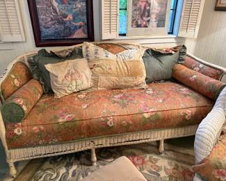Wicker Sofa