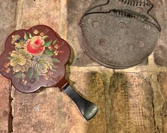 Antique Crumb Catcher, Cast Iron