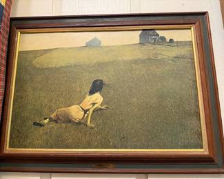 Andrew Wyeth Framed Print