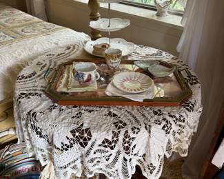 Table ready for Afternoon Tea