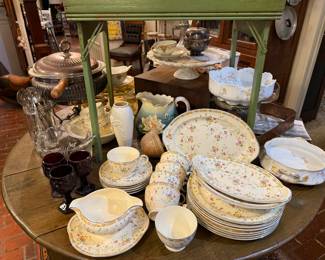 Pink Floral China Set by Taylor Smith Taylor 