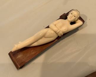 Chinese Doctor’s Manikin that was used to have women point to where pain is without disrobing. Fabulous!!!!
