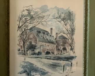 Blairs Brick House Williamsburg by John Haymson