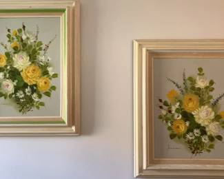 Pair Of Oil Paintings signed by artist Jamison