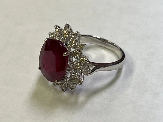 RUBY AND DIAMOND RING