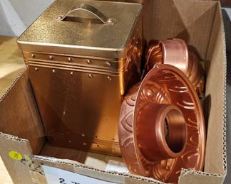 COPPER CANISTERS / MOLDS