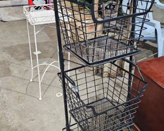 WIRE BASKET STORAGE