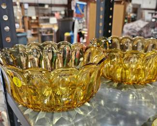 VINTAGE GLASS BOWLS
