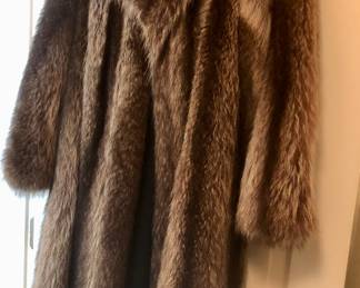 Beautiful full length mink coat