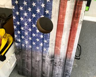 Cornhole set with bags