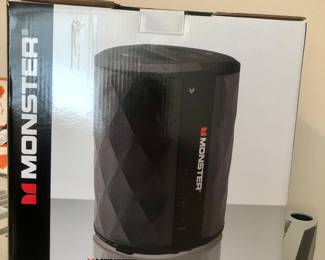 New in box Monster speakers
