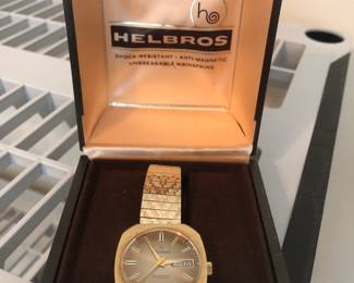 Helbros winding watch, works great!