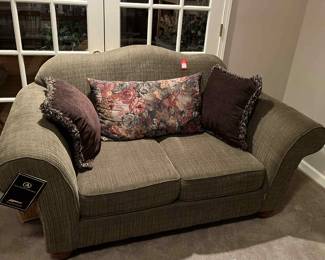 Ashley camel back Love seat late 1990-2000