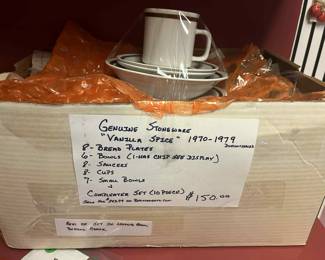 Genuine Stoneware Vanilla Spice 1970-1979
