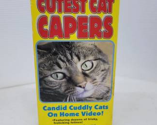 	Cutest Cat Capers VHS Tape With Case