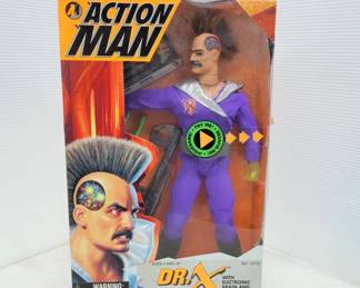 Action Man Dr. X Figure In Box