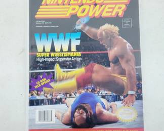 	Nintendo Power Hulk Hogan WWF WrestleMania