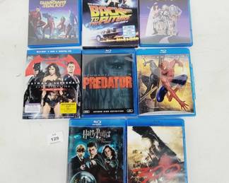 	Blu-Ray Movie Lot