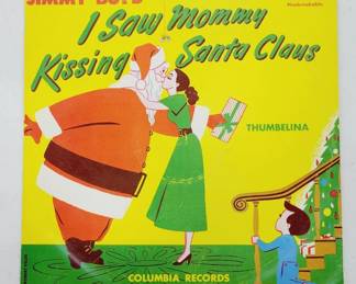 Jimmy Boyd I Saw Mommy Kissing Santa Claus LP