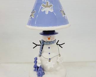 	Snowman Table Lamp