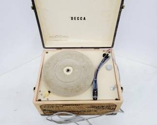 	Decca Portable Record Player