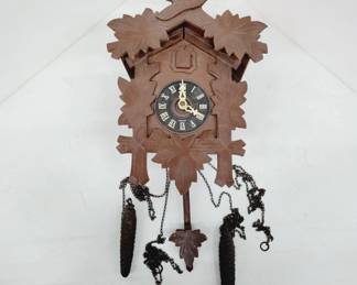 	Carved Wood Cuckoo Clock