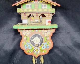 	Chalet Style Weather House Clock