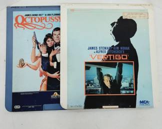 	James Bond And Hitchcock CED Movies