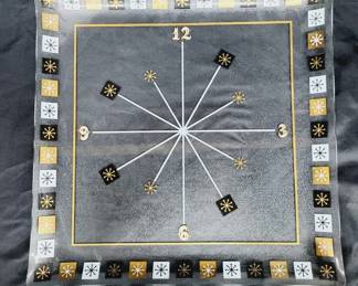 MCM Glass Clock Face Plate