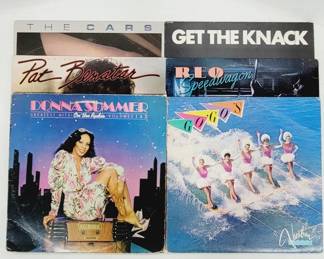 	1980s Rock LP Record Lot