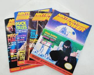 	1989 Nintendo Power Magazine Lot