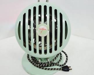 	Early Vibra Electric Heater Green Metal