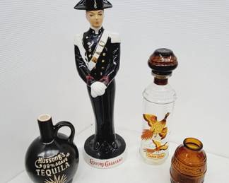 Assorted Liquor Decanter Lot