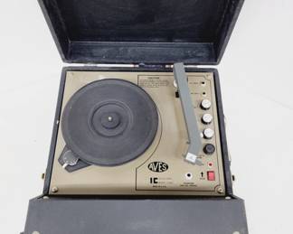 AVS Portable Record Player In Case