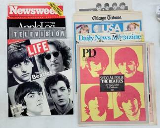 Beatles Magazine Lot