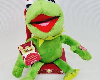 Disney Singing Kermit Christmas Plush