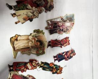 VINTAGE PAPER ORNAMENTS