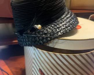 $32.50 Angels Fourth Ave Vintage Black Hat
