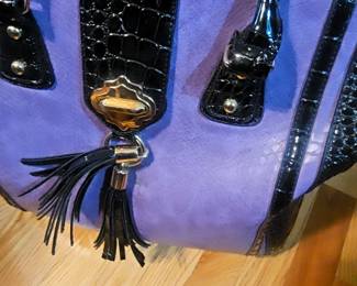 $27.50 Kathy Van Zeeland Shoulder and Roller Bag