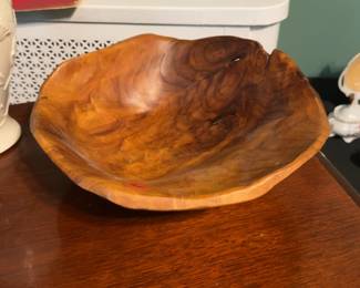 $12.50 Wooden Bowl 12