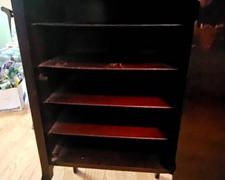 $37.50 Small Cabinet with four shelves 15x 19x 35