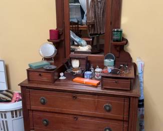 $75 Antique Dresser with Mirror