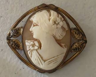 Various forms of cameo jewelry: pins, bracelets, rings, necklaces and earrings