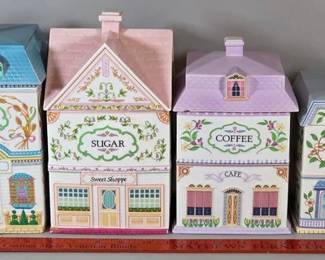 Lenox Village canister set