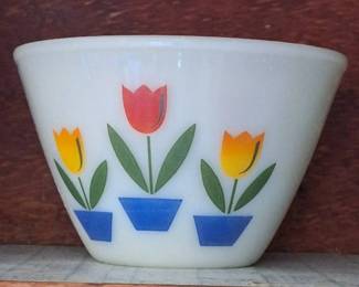 Vintage Fire-King mixing bowls