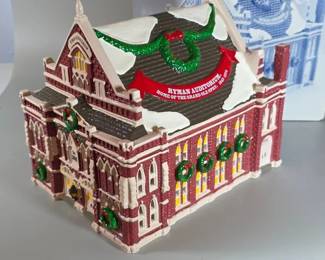 Department 56 Snow Village Ryman Auditorium