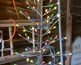 4 foot LED light bulb tree