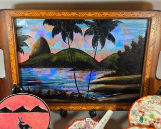 Inlaid tray