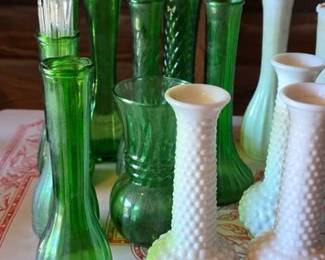 Vintage bud vases