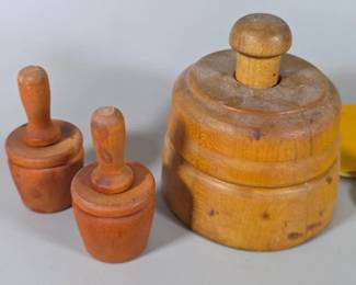 Antique butter molds